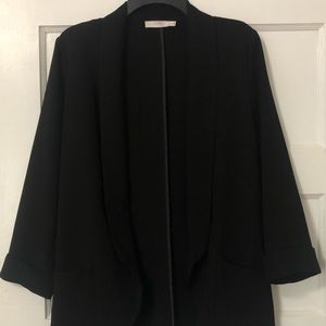 Lush Black Blazer